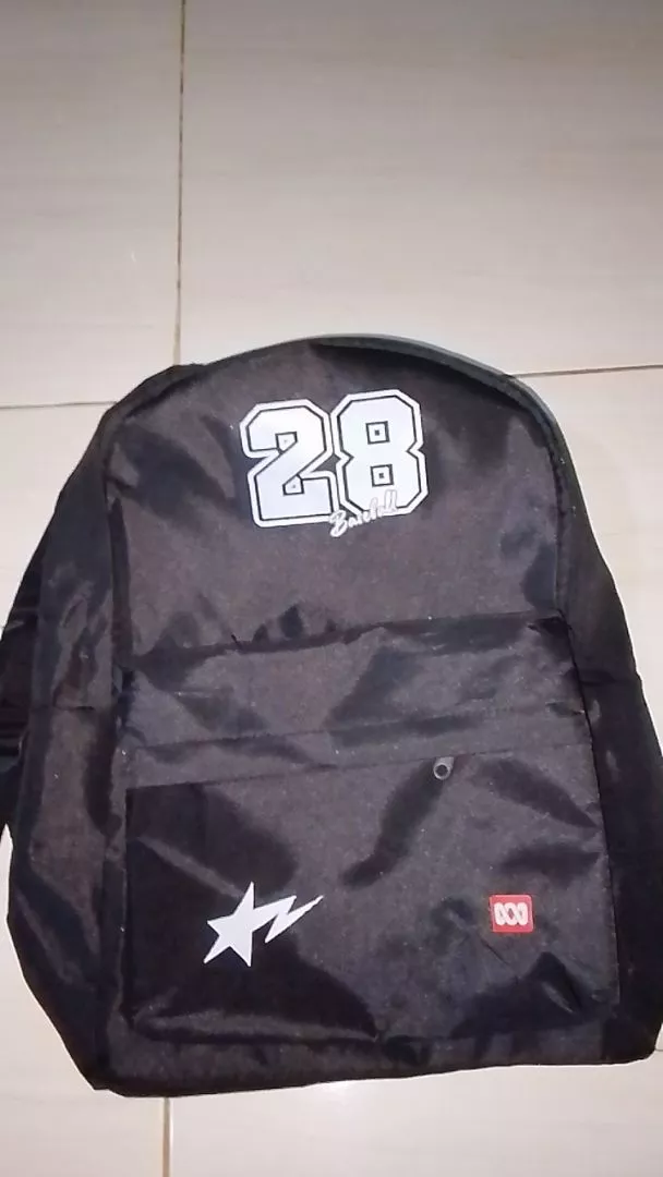 tas sekolah pria dengan motif aesthetik untuk SD /SMP bahan d300 kuat - Foto ulasan pembeli