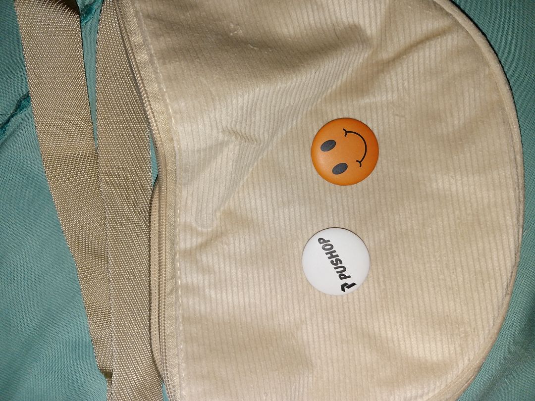 Tas Selempang Corduroy Loly Tas Slingbag Wanita Pushop - Foto ulasan pembeli
