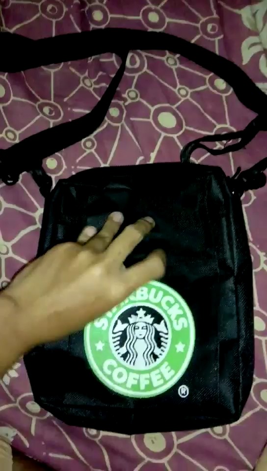 Tas Selempang Mini Pria Wanita Diskon 99% - Foto ulasan pembeli