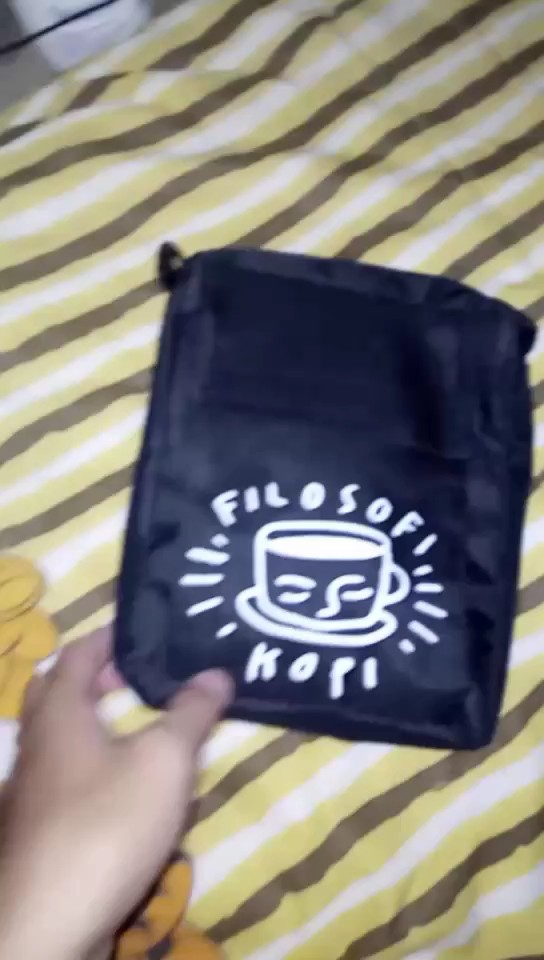 Tas Selempang Mini Pria Wanita Diskon 99% - Foto ulasan pembeli