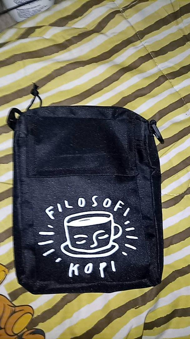Tas Selempang Mini Pria Wanita Diskon 99% - Foto ulasan pembeli
