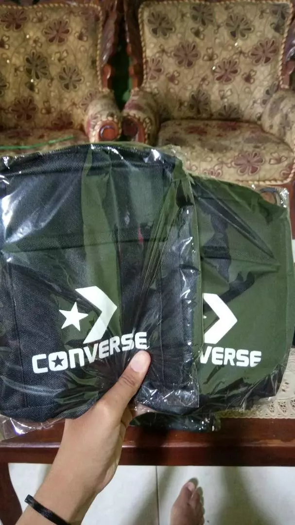 Tas Selempang Mini Pria Wanita Diskon 99% - Foto ulasan pembeli