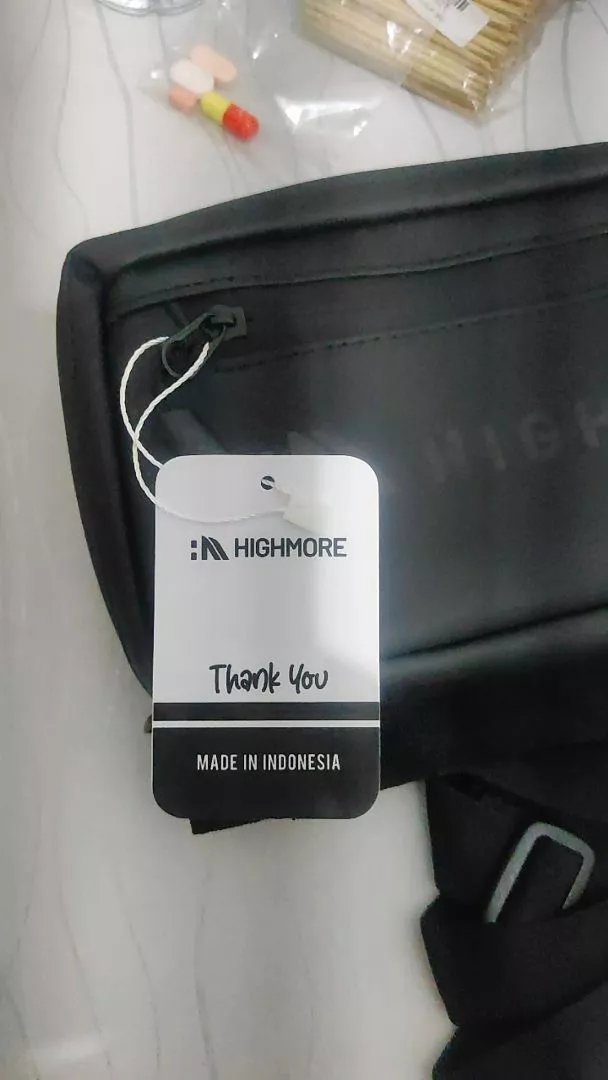 Tas Selempang Pria 3in1 Waterproof | Handbag Original Highmore STRUICK | Clutch Bag Tas Tangan Cowok - Foto ulasan pembeli