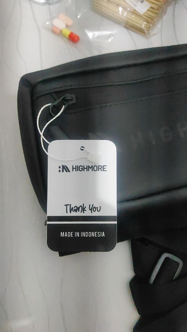 Tas Selempang Pria 3in1 Waterproof | Handbag Original Highmore STRUICK | Clutch Bag Tas Tangan Cowok - Foto ulasan pembeli