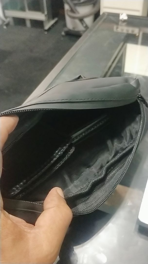 Tas Selempang Pria Anti Air Waterproof Sling Bag Pria 3in1 Tas Slempang Cowok Multifungsi Tas Bahu Pria Casual Kantor - Tranq - foto 7 dari 10