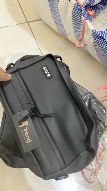 Tas Selempang Pria Anti Air Waterproof Sling Bag Pria 3in1 Tas Slempang Cowok Multifungsi Tas Bahu Pria Casual Kantor - Tranq - Foto ulasan pembeli