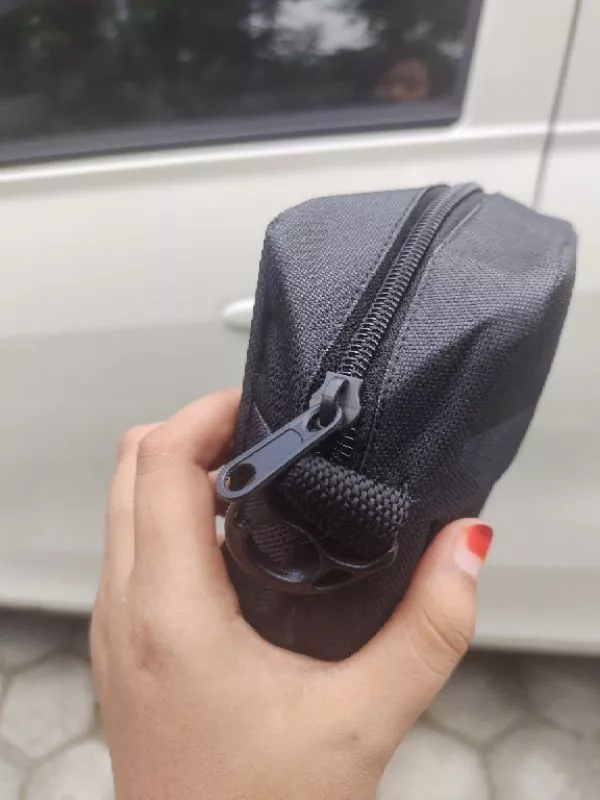 Tas Selempang Pria Hitam Keren Murah Cordura - Foto ulasan pembeli