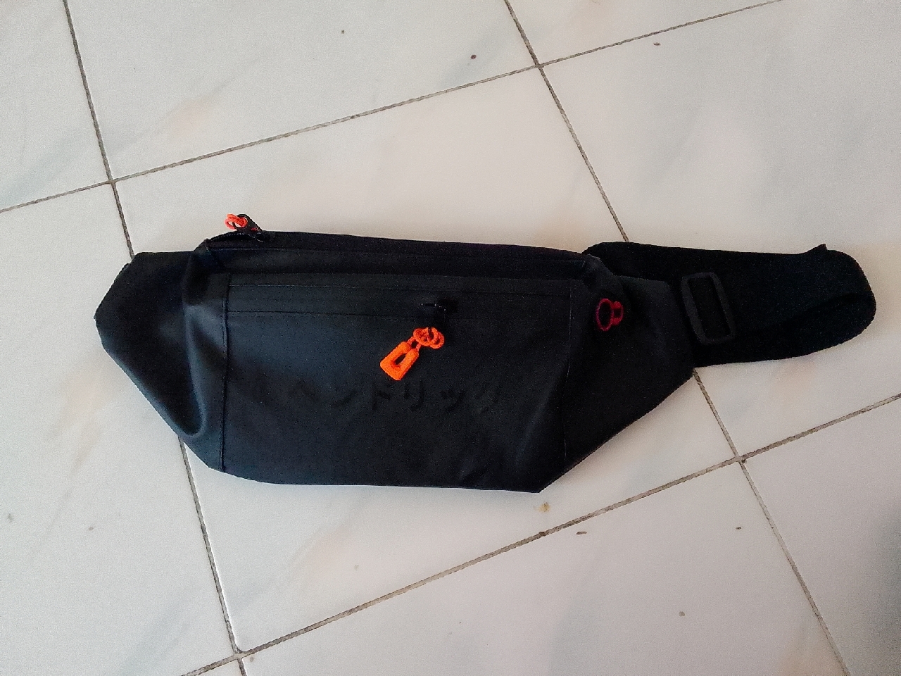 Tas Selempang Pria Sanji Waterproof Premium Hitam - foto 9 dari 10