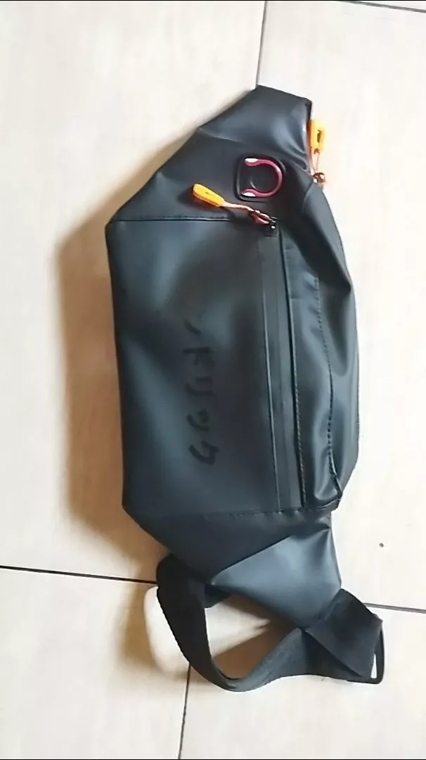 Tas Selempang Pria Sanji Waterproof Premium Hitam - Foto ulasan pembeli