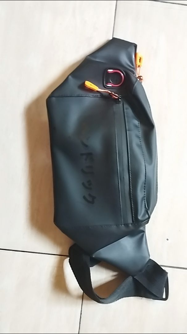 Tas Selempang Pria Sanji Waterproof Premium Hitam - Foto ulasan pembeli