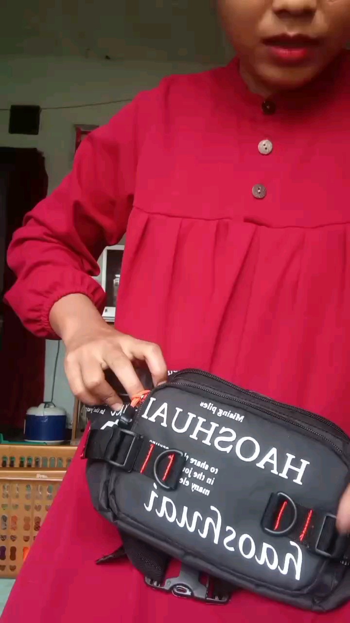 Tas Selempang Pria Tas Pinggang Wanita Tas Bahu Original Unisex - Foto ulasan pembeli