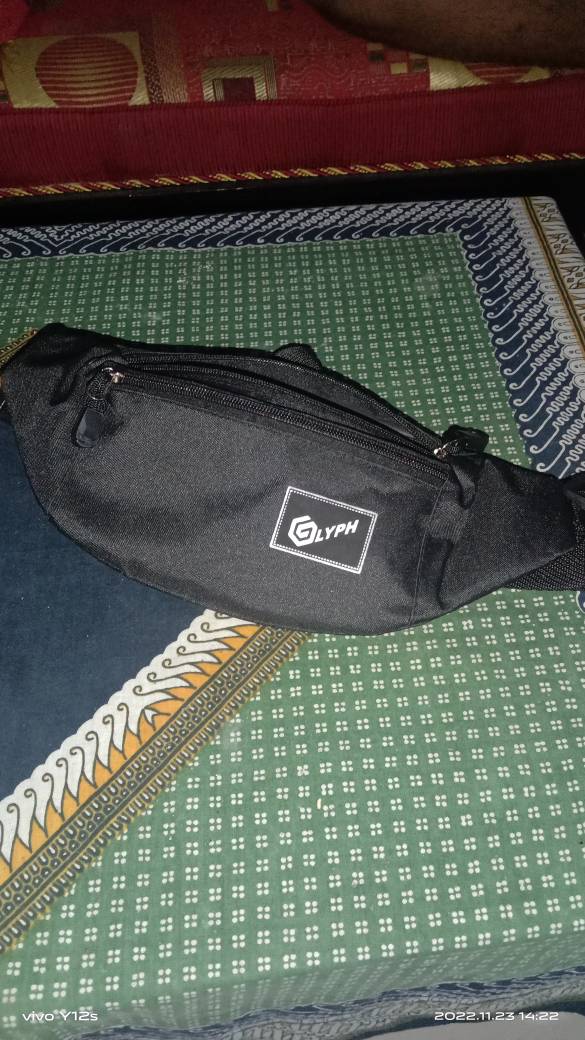 Tas Selempang Pria Trendy Praktis Untuk Outdoor - Foto ulasan pembeli