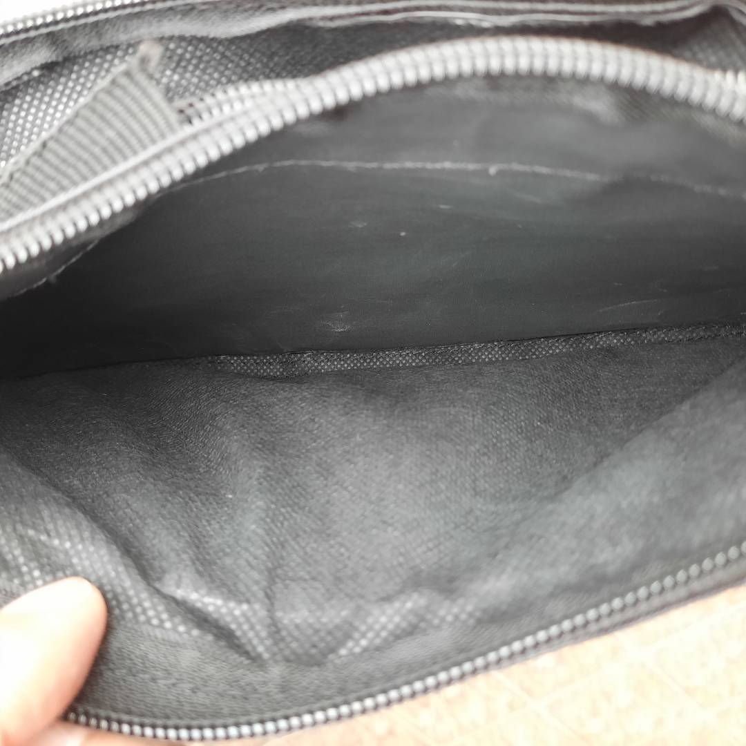 Tas Selempang Pria Youth Korea Hitam Army Nylon - foto 8 dari 10