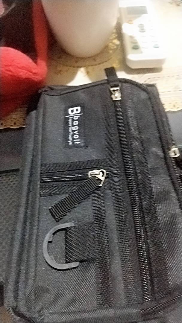 Tas Selempang Pria Youth Korea Hitam Army Nylon - Foto ulasan pembeli