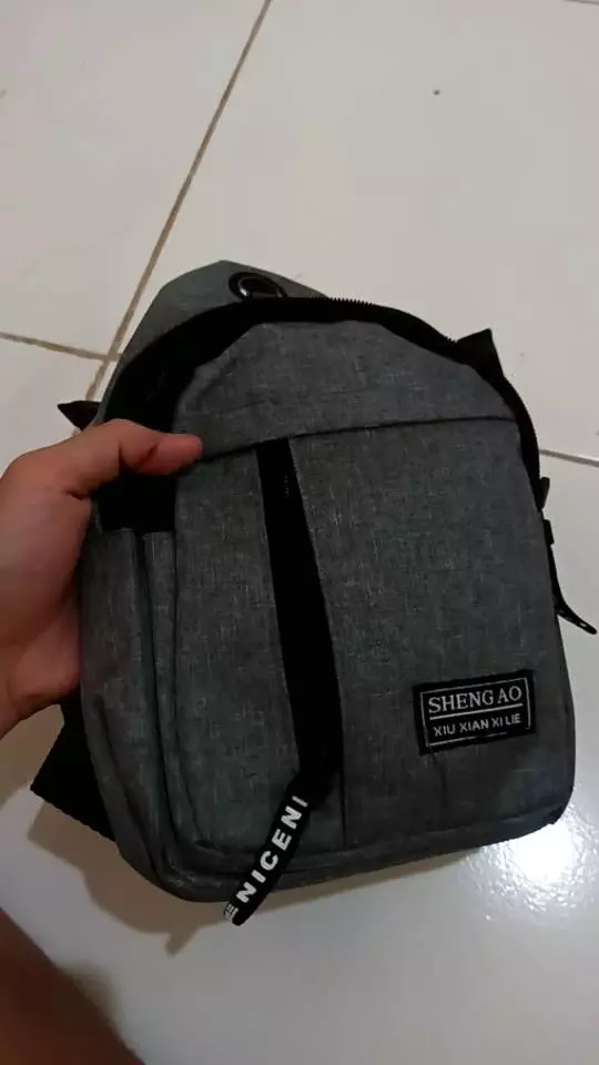 Tas Selempang Slempang Pria Sling Bag Tas - B299 - Foto ulasan pembeli