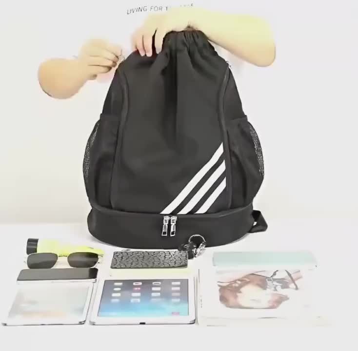 Tas Serut Olahraga Unisex Waterproof Multifungsi - foto 9 dari 10