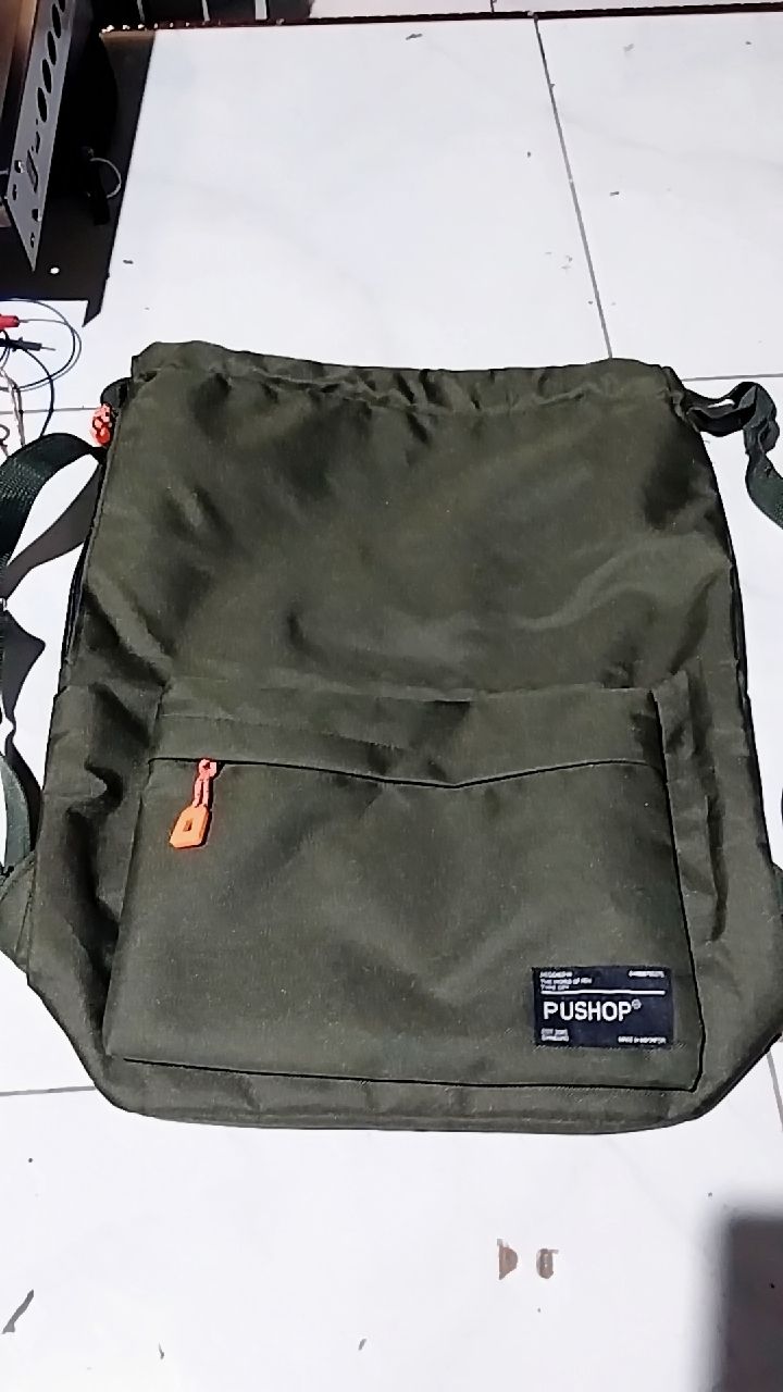Tas Serut Stringbag Ransel Multifungsi Pushop DayFit - foto 5 dari 10