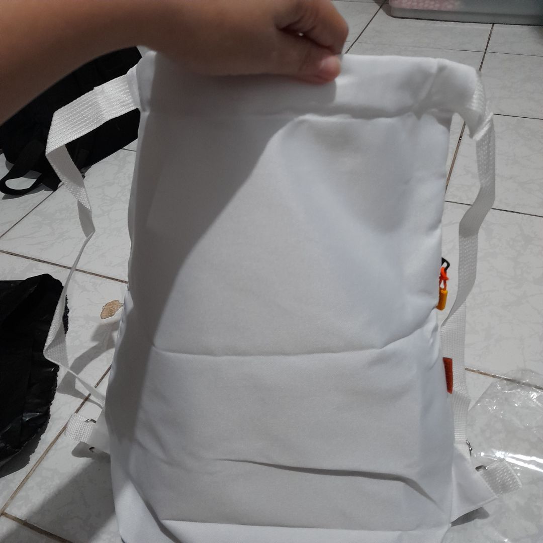 Tas Serut Stringbag Ransel Multifungsi Pushop DayFit - Foto ulasan pembeli