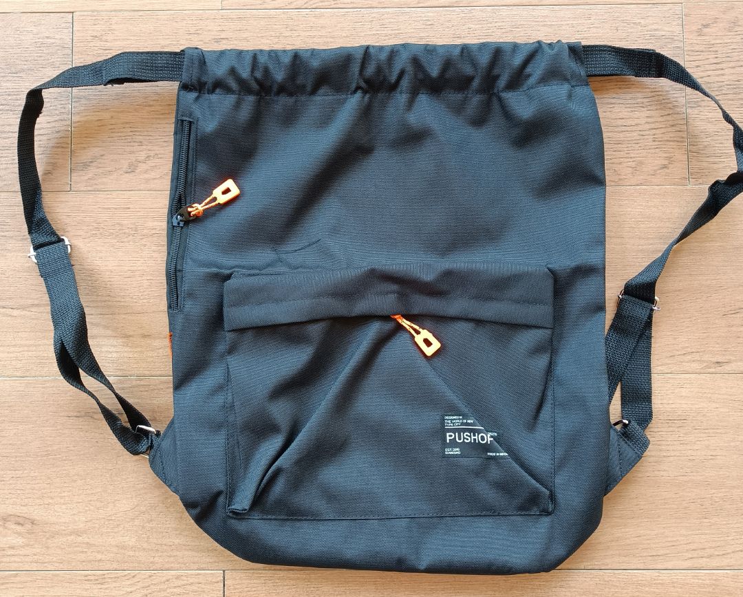 Tas Serut Stringbag Ransel Multifungsi Pushop DayFit - Foto ulasan pembeli