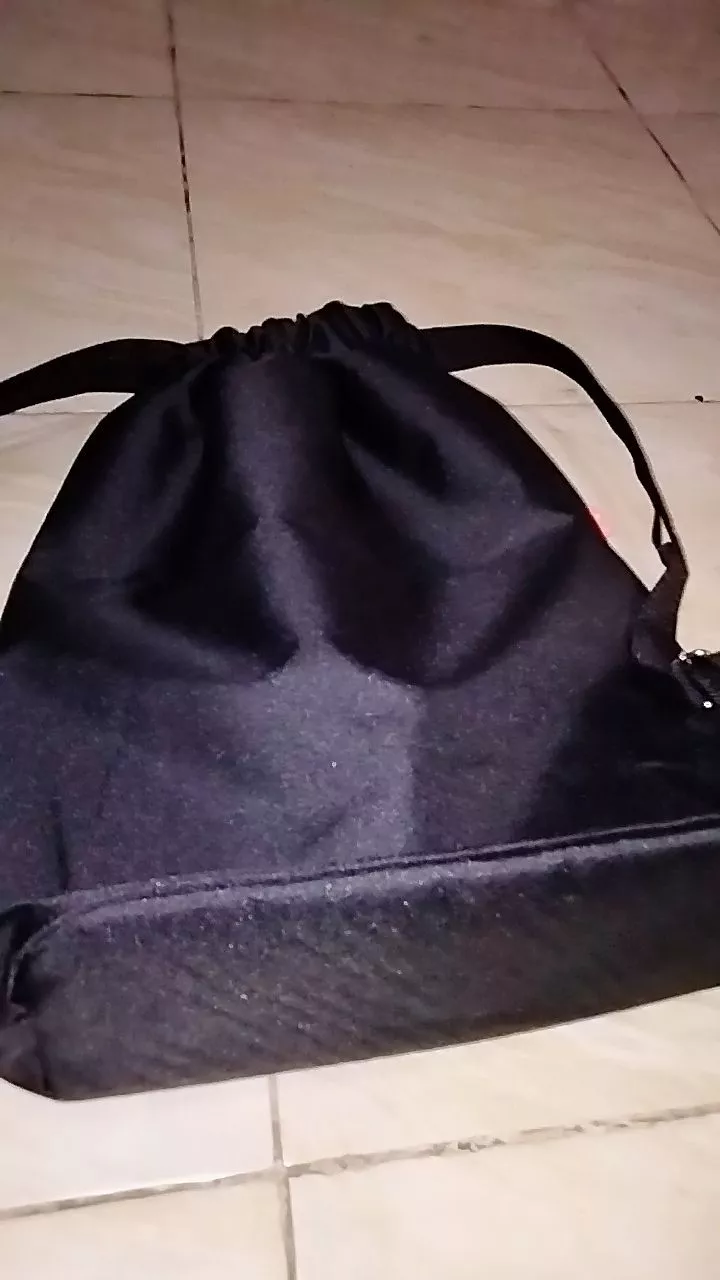 Tas Serut Stringbag Ransel Multifungsi Pushop DayFit - Foto ulasan pembeli