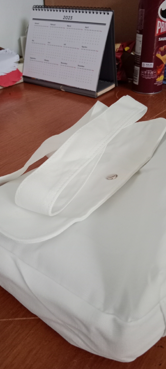 Tas Slengkang Kanvas Unisex Tali Tebal Kuat - foto 9 dari 10