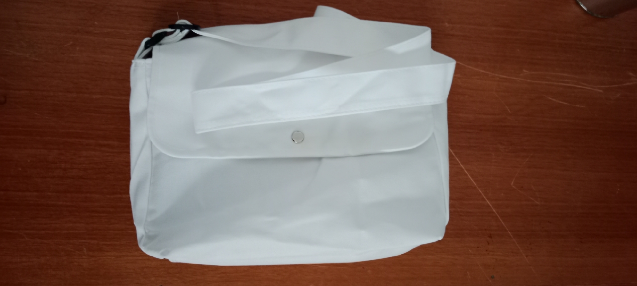 Tas Slengkang Kanvas Unisex Tali Tebal Kuat - Foto ulasan pembeli
