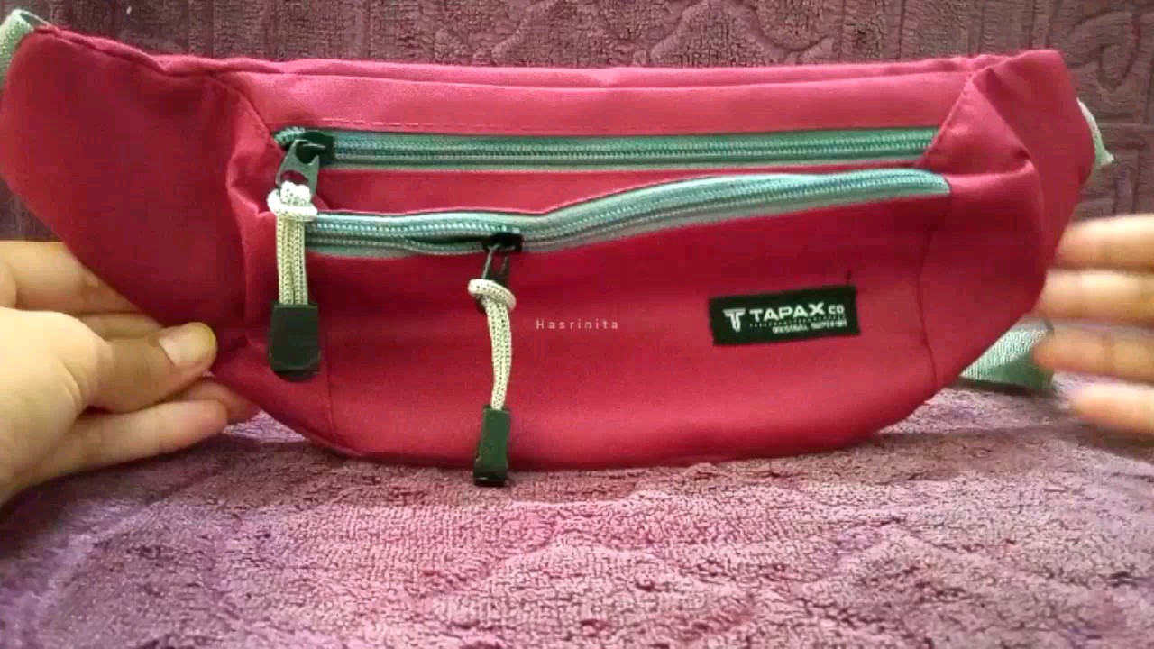Tas Waistbag New Tapax minion jimmy navy FREE PIN SMILE - Foto ulasan pembeli