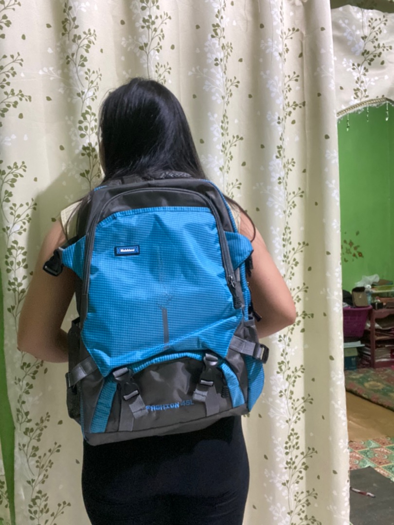Techdoo 45L Waterproof Hiking Backpack Laptop - Foto ulasan pembeli