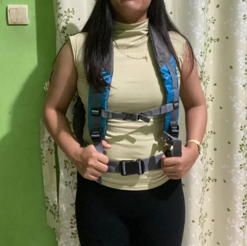 Techdoo 45L Waterproof Hiking Backpack Laptop - Foto ulasan pembeli