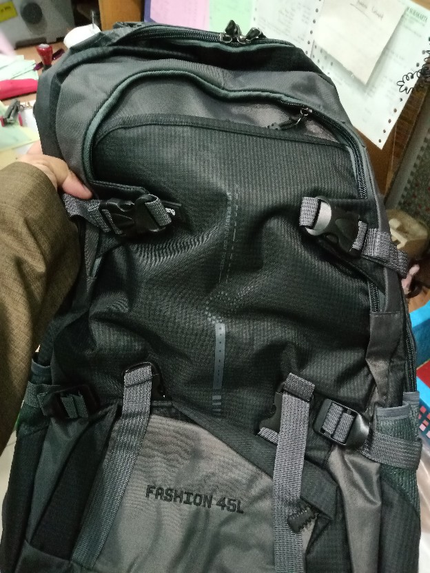Techdoo 45L Waterproof Hiking Backpack Laptop - Foto ulasan pembeli