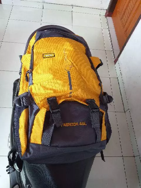 Techdoo 45L Waterproof Hiking Backpack Laptop - Foto ulasan pembeli