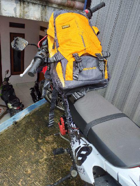 Techdoo 45L Waterproof Hiking Backpack Laptop - Foto ulasan pembeli