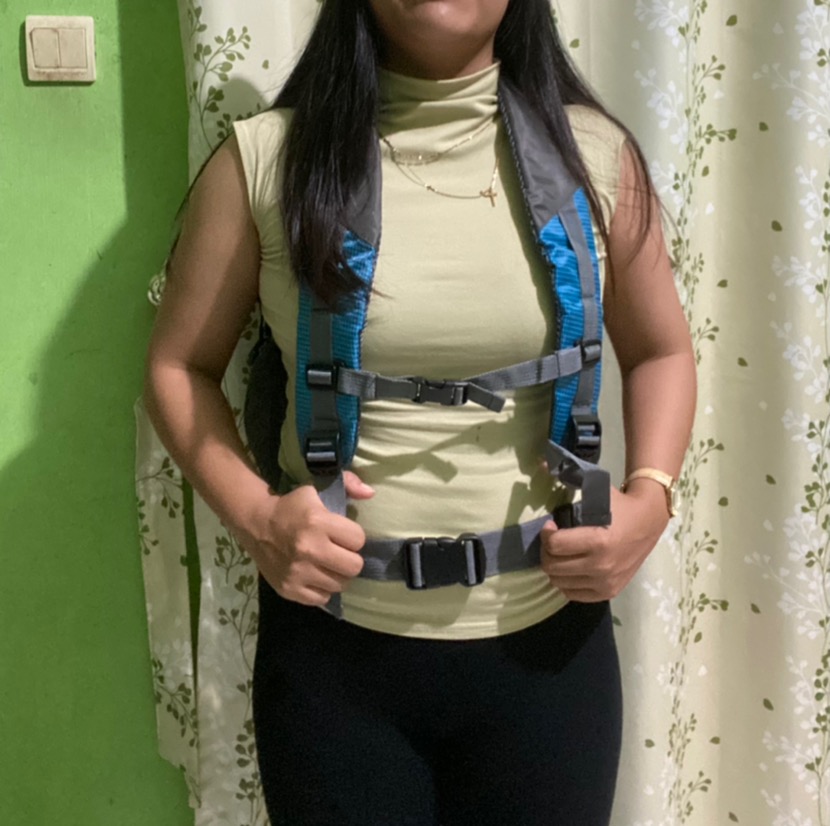 Techdoo 45L Waterproof Hiking Backpack Laptop - Foto ulasan pembeli