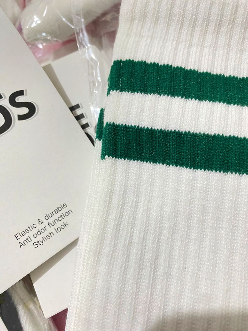 THE MUDS - Kaos Kaki Oldschool Motif Stripe 2 - Foto ulasan pembeli