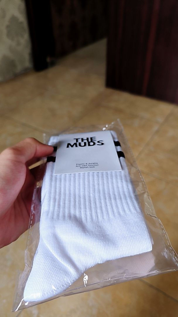 THE MUDS - Kaos Kaki Oldschool Motif Stripe 2 - Foto ulasan pembeli