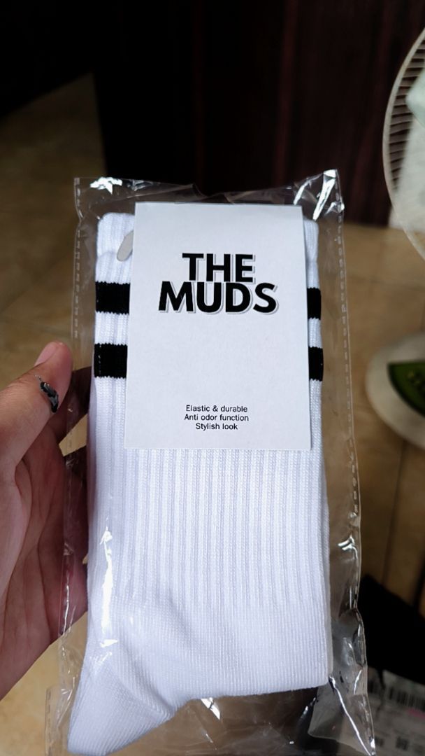 THE MUDS - Kaos Kaki Oldschool Motif Stripe 2 - Foto ulasan pembeli