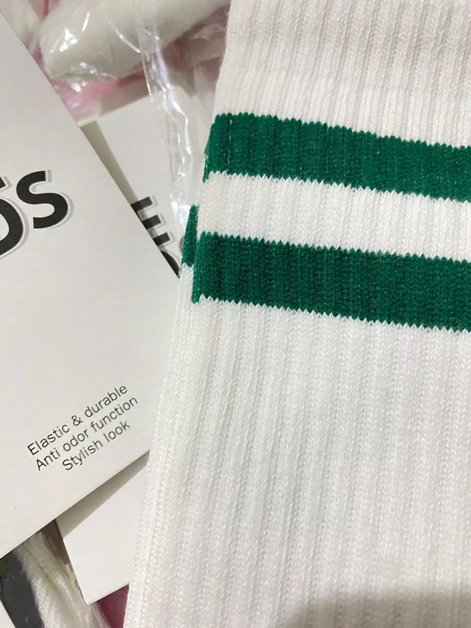 THE MUDS - Kaos Kaki Oldschool Motif Stripe 2 - Foto ulasan pembeli