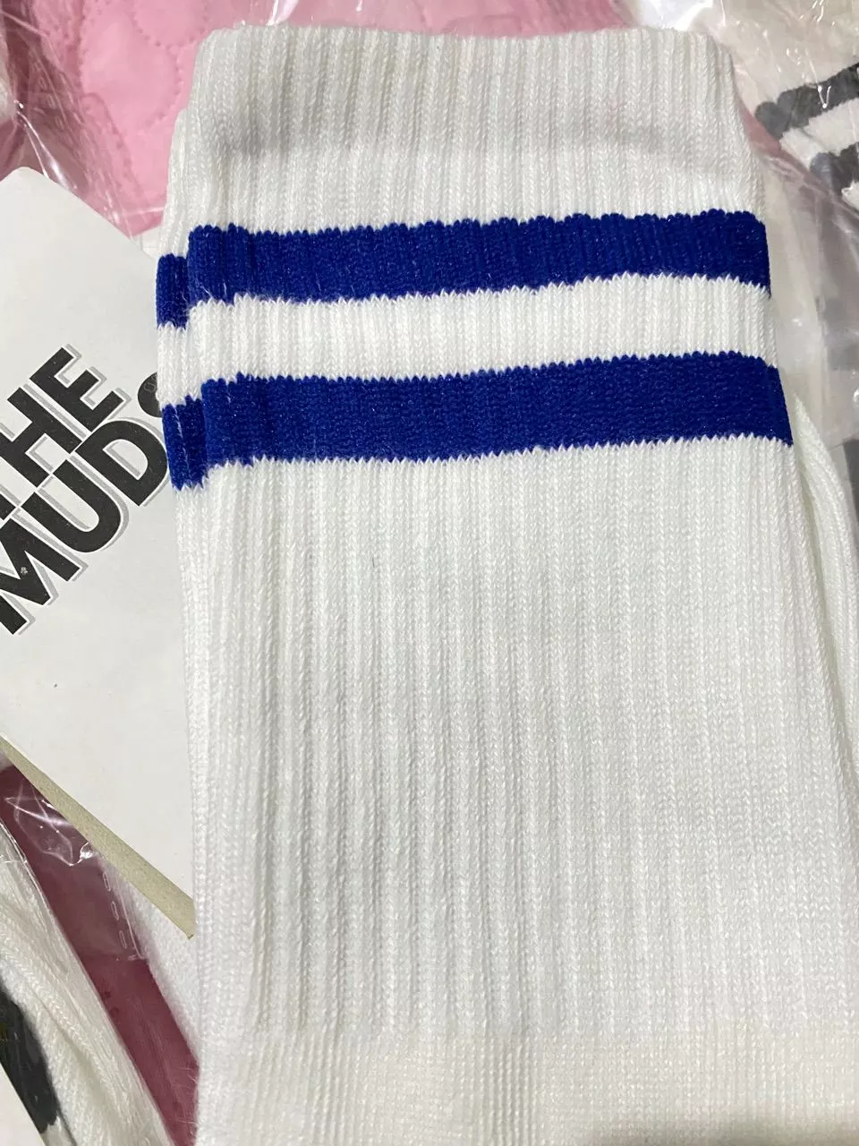 THE MUDS - Kaos Kaki Oldschool Motif Stripe 2 - Foto ulasan pembeli