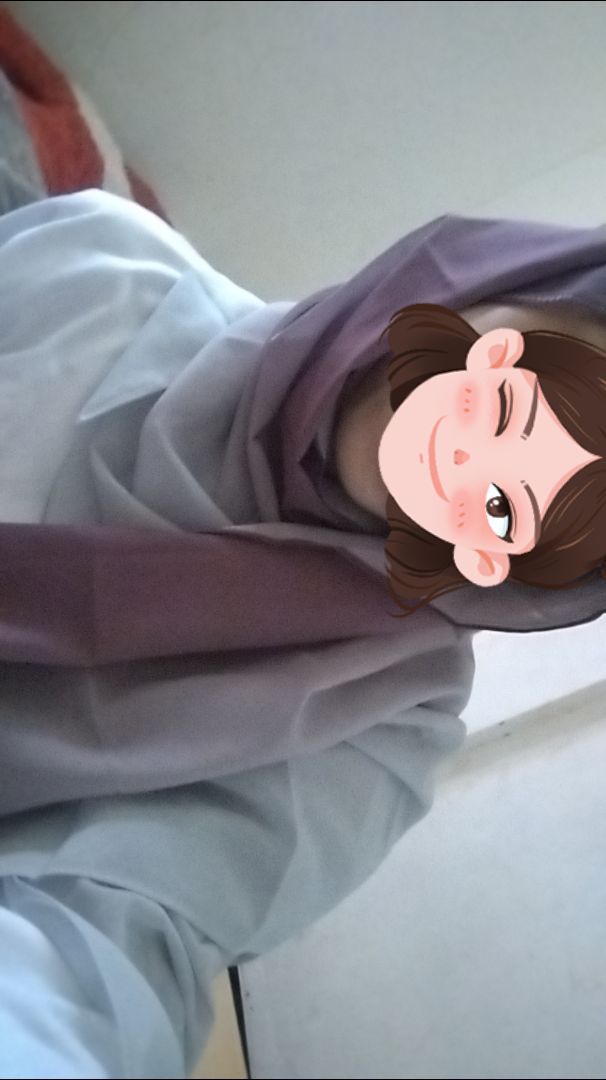 Timcraft Pashmina Ceruty Baby Doll Gradasi Ombre Two Tone - Foto ulasan pembeli