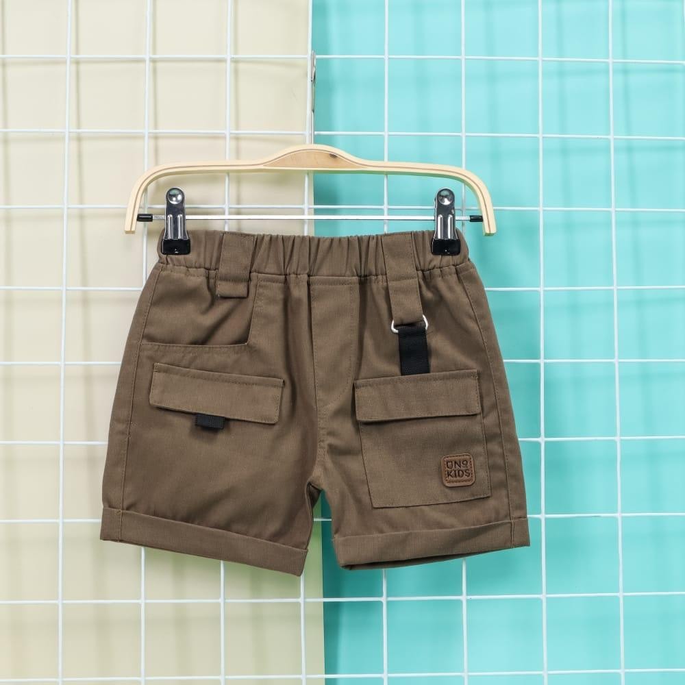 Unokids Cargo Shortpants Anak Original Cotton - foto 6 dari 10