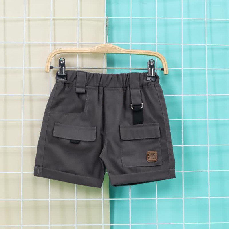 Unokids Cargo Shortpants Anak Original Cotton - foto 10 dari 10