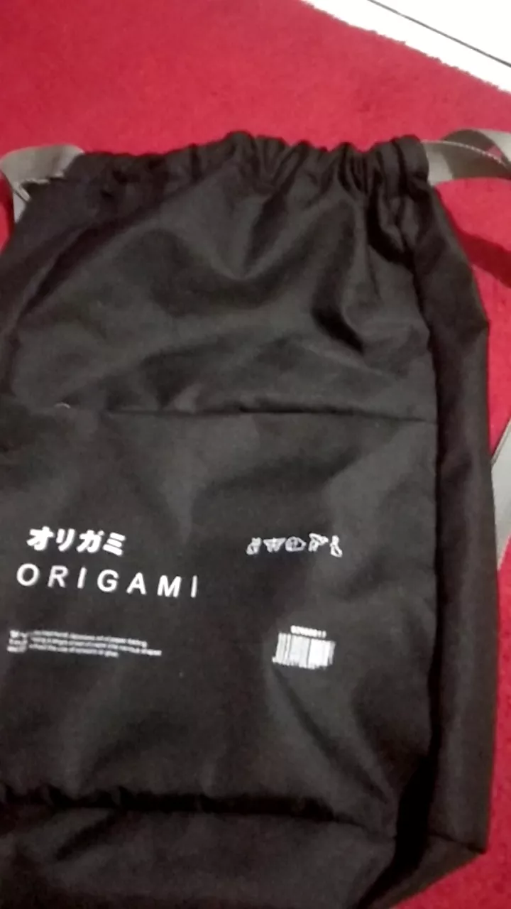 V3 Tas Ransel Pria Hitam Anti Air Multi Fungsi - Foto ulasan pembeli