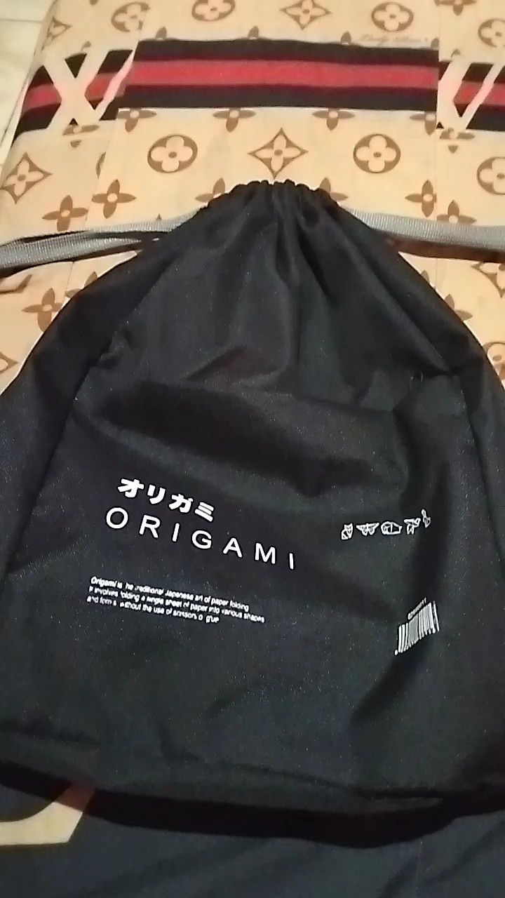 V3 Tas Ransel Pria Hitam Anti Air Multi Fungsi - Foto ulasan pembeli