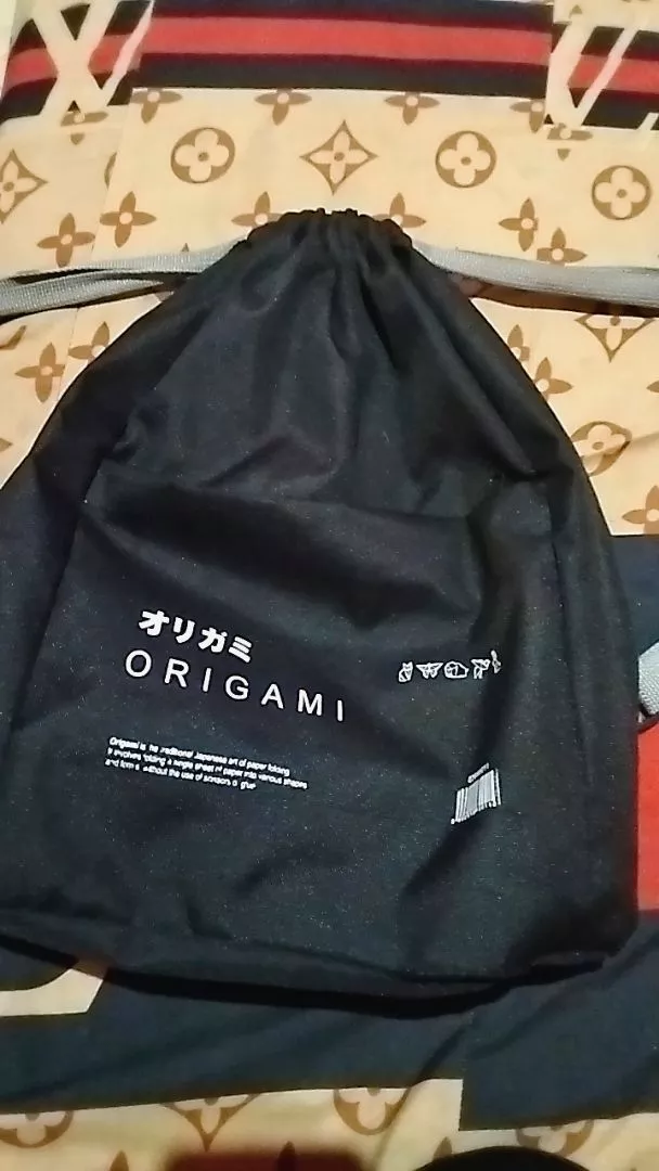 V3 Tas Ransel Pria Hitam Anti Air Multi Fungsi - Foto ulasan pembeli