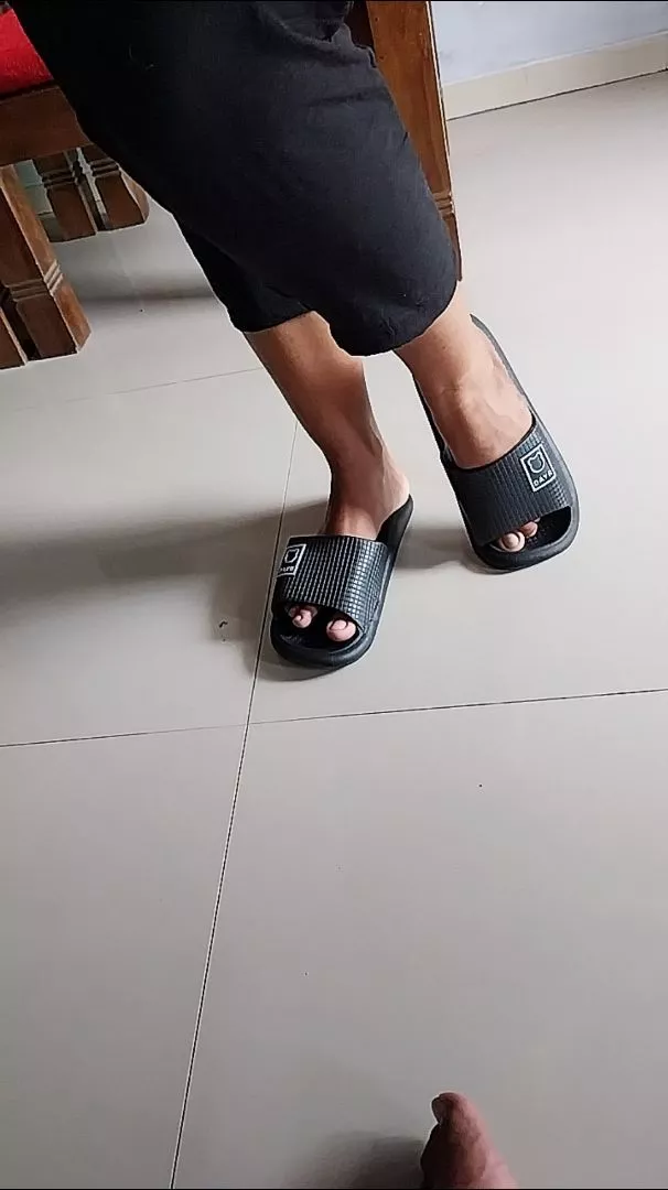 VOOVA Sandal Selop Wanita Pria Sol Empuk Anti Slip - Foto ulasan pembeli