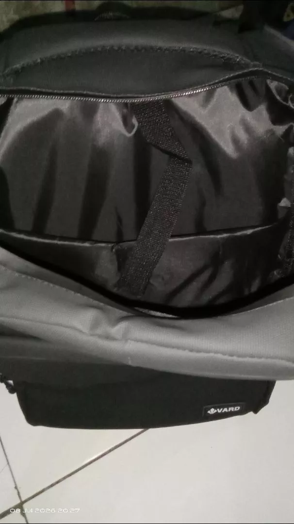 VARD Tas Ransel Pria Wanita Backpack Laptop 16 Inch Water Resistant Tas Kuliah Kerja Travel Casual Premium - Foto ulasan pembeli