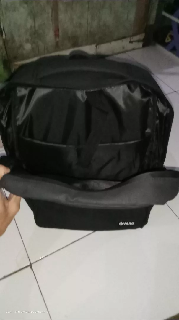 VARD Tas Ransel Pria Wanita Backpack Laptop 16 Inch Water Resistant Tas Kuliah Kerja Travel Casual Premium - Foto ulasan pembeli