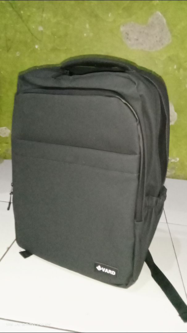 VARD Tas Ransel Pria Wanita Backpack Laptop 16 Inch Water Resistant Tas Kuliah Kerja Travel Casual Premium - Foto ulasan pembeli