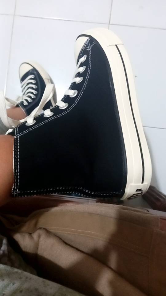 Ventela Ethnic High Black Natural - Foto ulasan pembeli