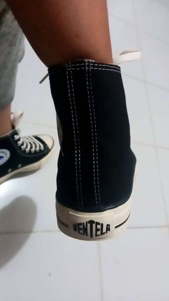 Ventela Ethnic High Black Natural - Foto ulasan pembeli